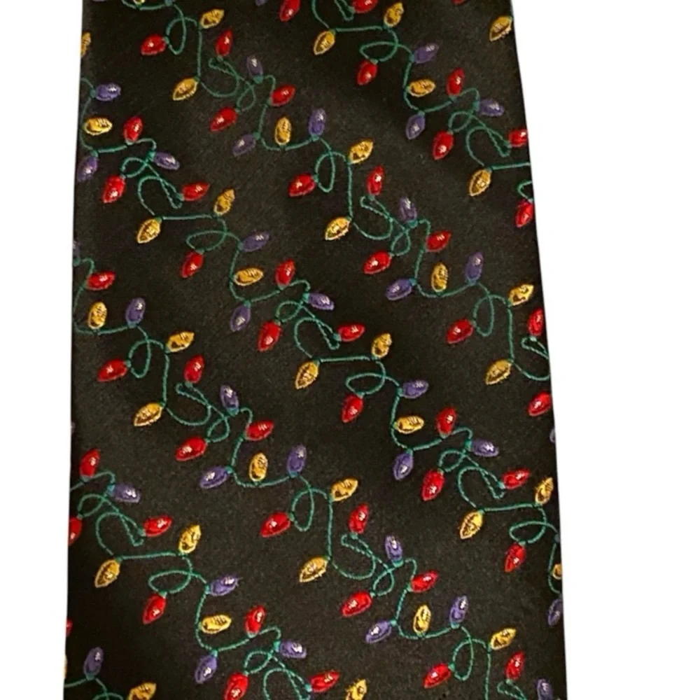Noel Holiday Collection Christmas Light Tie